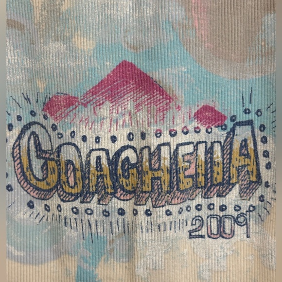 🌵 Vintage 2009 Coachella Ribbed Tank Top – Size S – Y2K Indie Sleaze Festival✨ - Picture 13 of 15